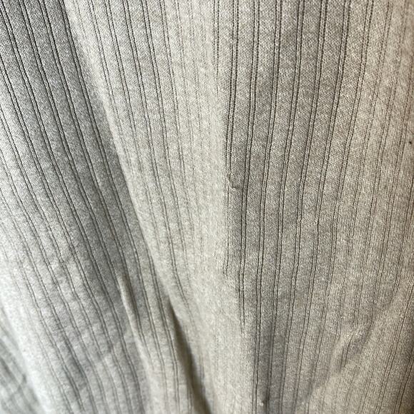 PIERRE CARDIN Tan and White Ribbed Crew Neck Cotton Short Sleeve Shirt XL - Picture 3 of 6